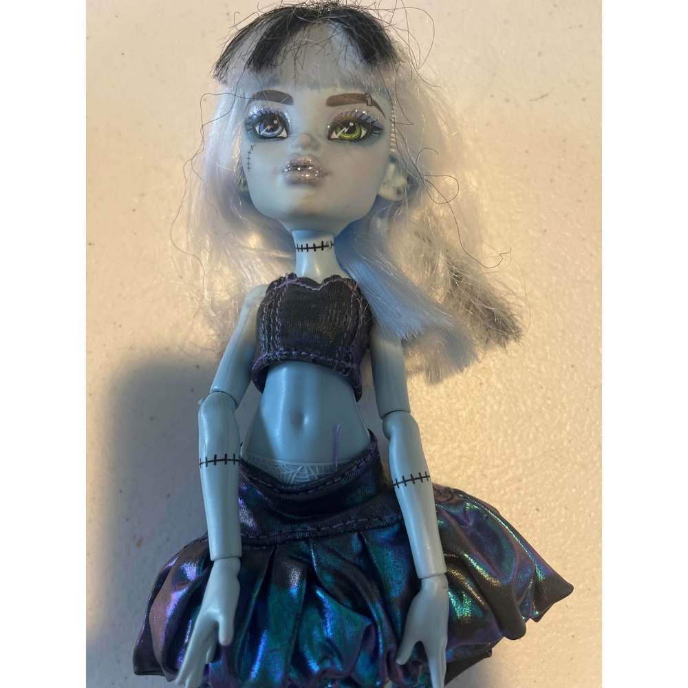 Monster High Frankie Stein G3 Monster Ball Doll Blue Silver Metallic Fashion Toy